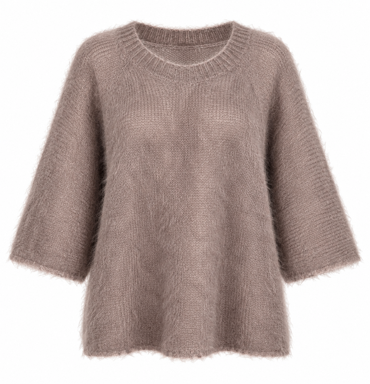 Merino vilnos megztukas, plonas, cappuccino