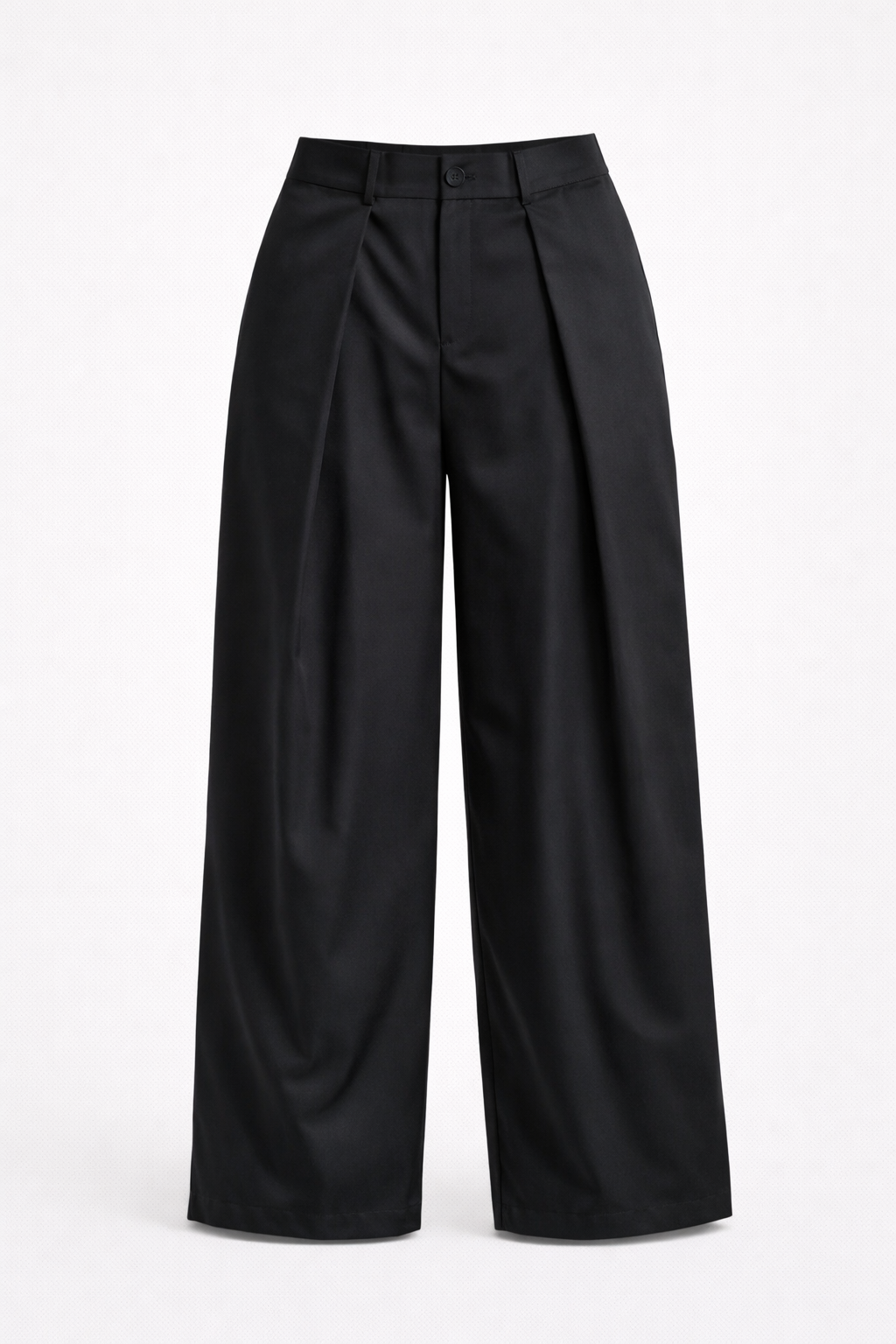 Ilgos plačios kelnes juodos